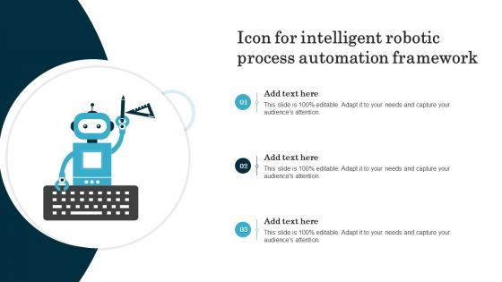 Icon For Intelligent Robotic Process Automation Framework Elements PDF