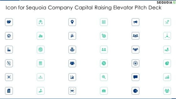 Icon For Sequoia Company Capital Raising Elevator Pitch Deck Summary PDF