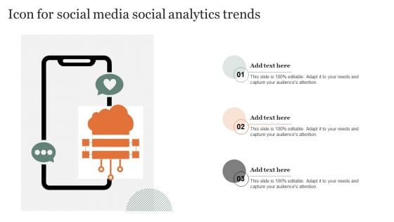 Icon For Social Media Social Analytics Trends Microsoft PDF