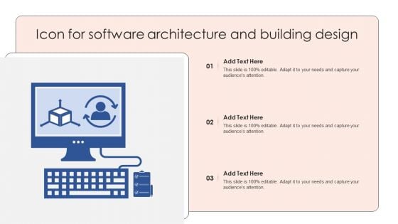Icon For Software Architecture And Building Design Microsoft PDF
