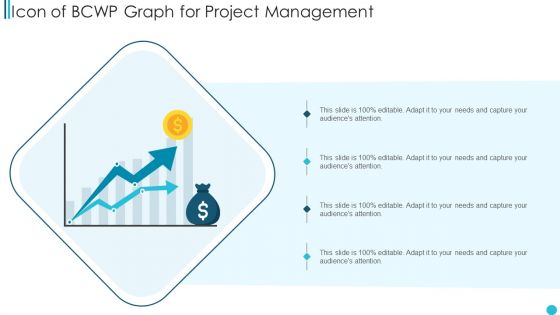 Icon Of BCWP Graph For Project Management Topics PDF