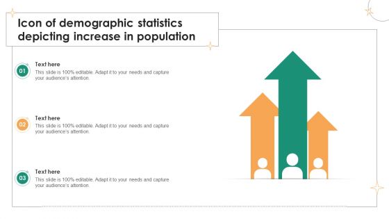 Icon Of Demographic Statistics Depicting Increase In Population Ideas PDF