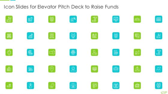 Icon Slides For Elevator Pitch Deck To Raise Funds Introduction PDF