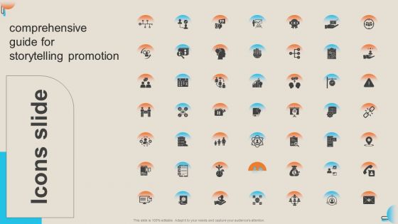 Icons Comprehensive Guide For Storytelling Promotion Guidelines PDF