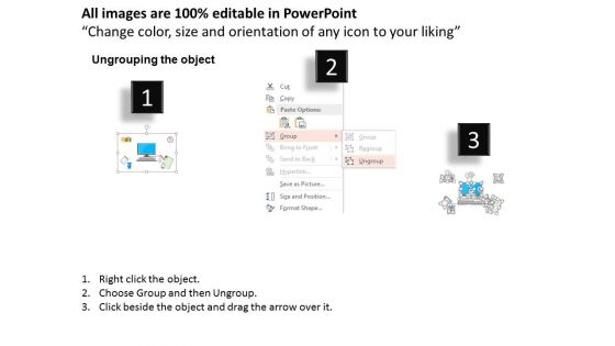 Icons For Social Network And Communication Powerpoint Templates