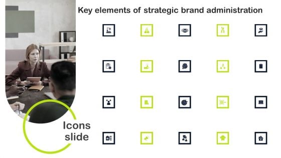 Icons Key Elements Of Strategic Brand Administration Microsoft PDF