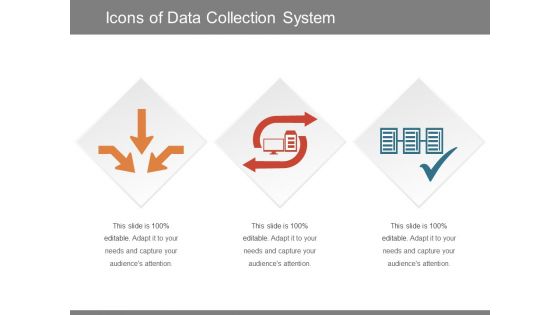 Icons Of Data Collection System Ppt PowerPoint Presentation File Clipart PDF