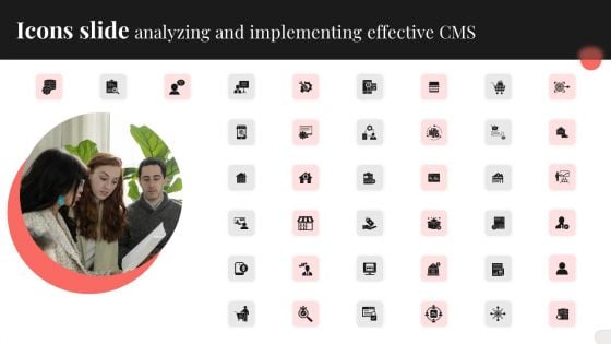 Icons Slide Analyzing And Implementing Effective CMS Themes PDF