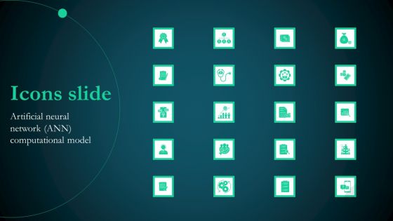 Icons Slide Artificial Neural Network Ann Computational Model Download PDF