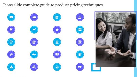 Icons Slide Complete Guide To Product Pricing Techniques Pictures PDF