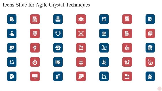 Icons Slide For Agile Crystal Techniques Guidelines PDF