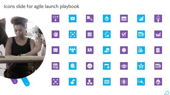Icons Slide For Agile Launch Playbook Ideas PDF