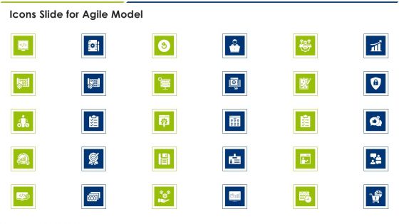 Icons Slide For Agile Model Ppt Graphics PDF