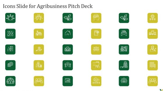 Icons Slide For Agribusiness Pitch Deck Ppt PowerPoint Presentation Gallery Good PDF