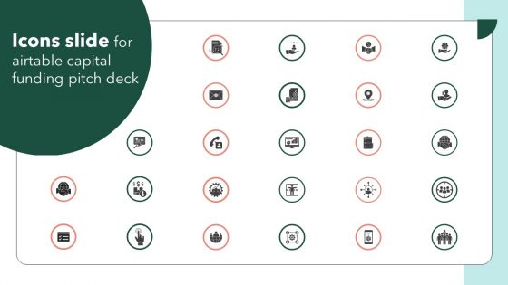 Icons Slide For Airtable Capital Funding Pitch Deck Pictures PDF