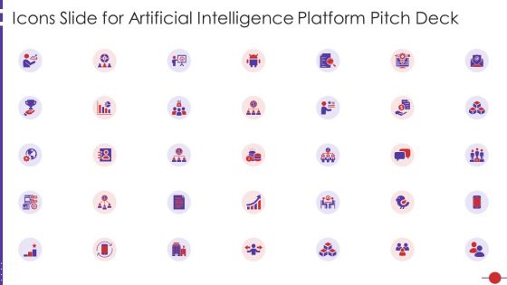 Icons Slide For Artificial Intelligence Platform Pitch Deck Ppt Outline Design Templates PDF