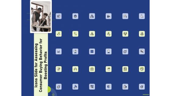 Icons Slide For Assessing Consumer Buying Behavior For Boosting Profits Ppt Show Good PDF
