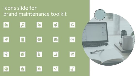 Icons Slide For Brand Maintenance Toolkit Slides PDF