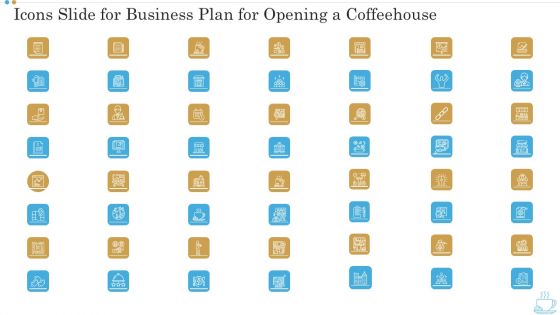 Icons Slide For Business Plan For Opening A Coffeehouse Ppt Icon Portrait PDF Icons Slide For Business Plan For Opening A Coffeehouse Ppt Icon Portrait PDF