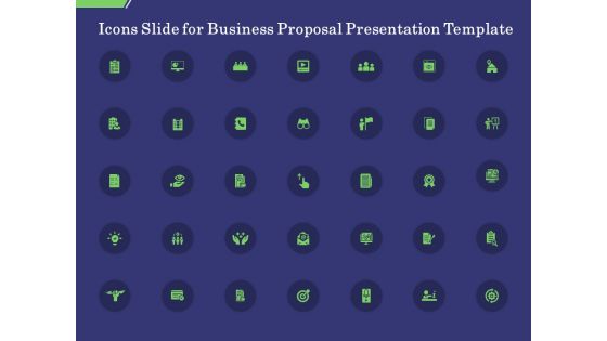 Icons Slide For Business Proposal Presentation Template Ppt Portfolio Outfit PDF