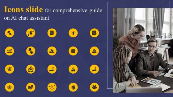 Icons Slide For Comprehensive Guide On AI Chat Assistant Guidelines PDF