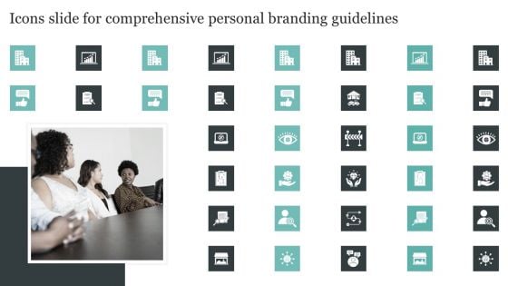 Icons Slide For Comprehensive Personal Branding Guidelines Information PDF