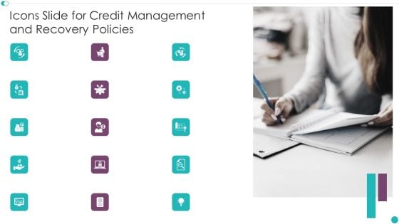 Icons Slide For Credit Management And Recovery Policies Ideas PDF