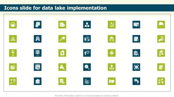 Icons Slide For Data Lake Implementation Ppt PowerPoint Presentation File Clipart Images PDF