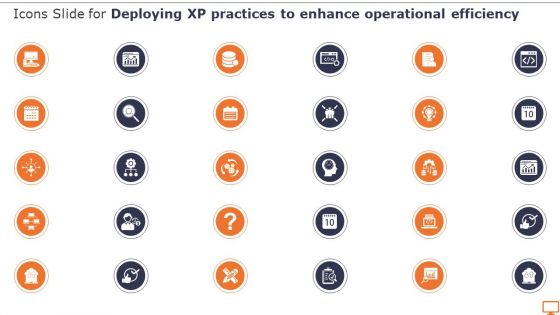 Icons Slide For Deploying XP Practices To Enhance Operational Efficiency Slides PDF