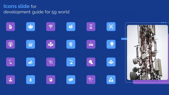 Icons Slide For Development Guide For 5G World Rules PDF