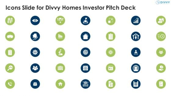 Icons Slide For Divvy Homes Investor Pitch Deck Template PDF