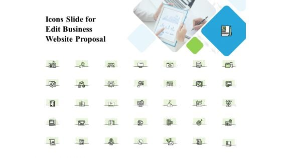 Icons Slide For Edit Business Website Proposal Ppt Icon Ideas PDF