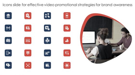 Icons Slide For Effective Video Promotional Strategies For Brand Awareness Inspiration PDF