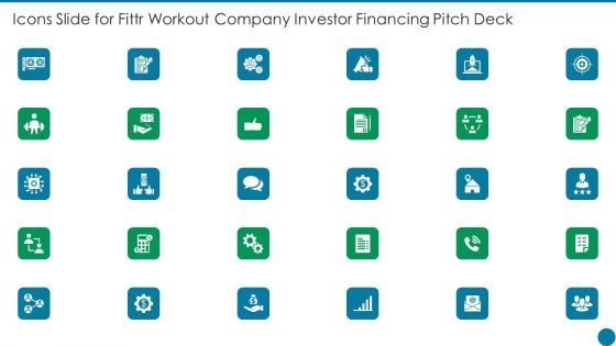 Icons Slide For Fittr Workout Company Investor Financing Ppt PowerPoint Presentation Gallery Brochure PDF