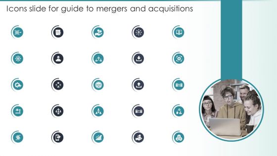 Icons Slide For Guide To Mergers And Acquisitions Information PDF