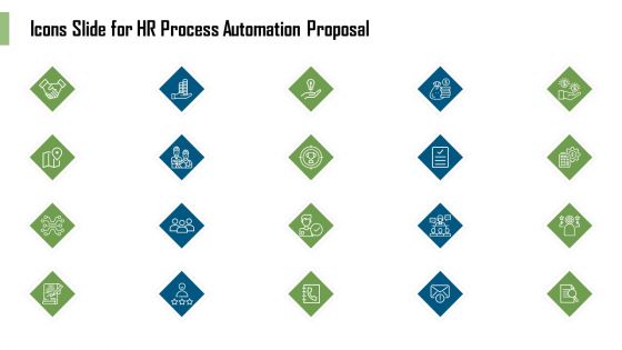 Icons Slide For HR Process Automation Proposal Themes PDF
