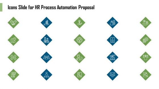 Icons Slide For HR Process Automation Proposal Themes PDF