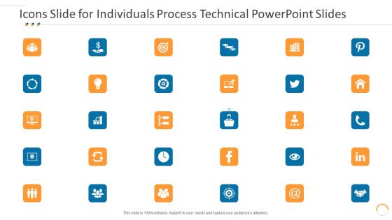 Icons Slide For Individuals Process Technical PowerPoint Slides Ppt Inspiration Grid PDF