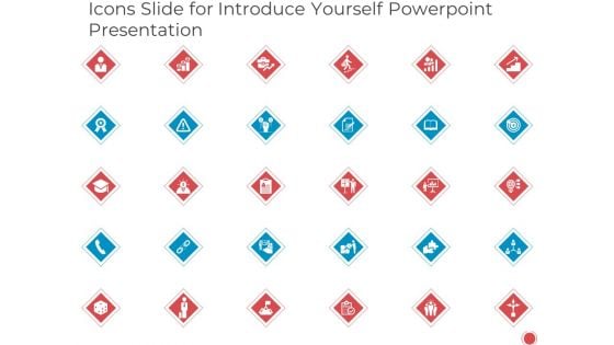 Icons Slide For Introduce Yourself PowerPoint Presentation Ppt Pictures Influencers PDF