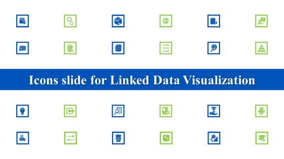Icons Slide For Linked Data Visualization Ppt Infographics Layout PDF