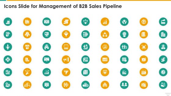 Icons Slide For Management Of B2b Sales Pipeline Themes PDF