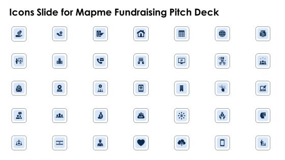 Icons Slide For Mapme Fundraising Pitch Deck Portrait PDF