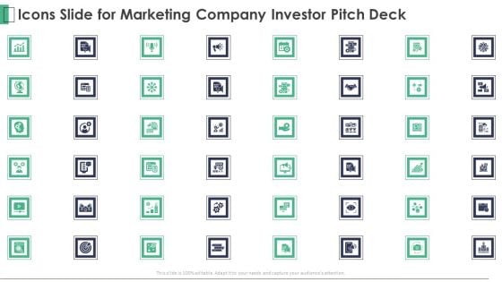 Icons Slide For Marketing Company Investor Pitch Deck Introduction PDF