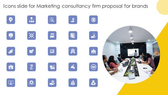 Icons Slide For Marketing Consultancy Firm Proposal For Brands Ppt Show Slide Download PDF