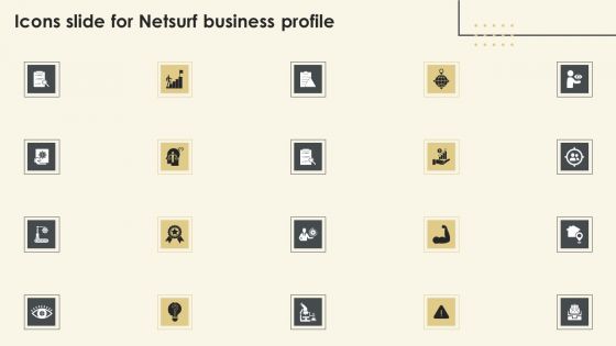 Icons Slide For Netsurf Business Profile Ppt File Diagrams PDF