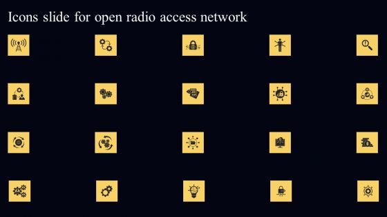 Icons Slide For Open Radio Access Network Rules PDF