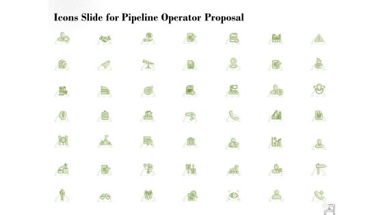 Icons Slide For Pipeline Operator Proposal Ppt PowerPoint Presentation Outline