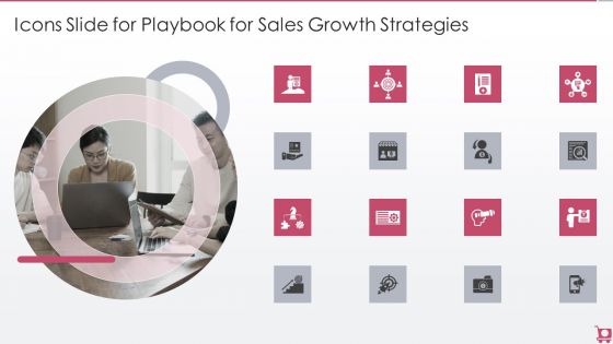 Icons Slide For Playbook For Sales Growth Strategies Clipart PDF