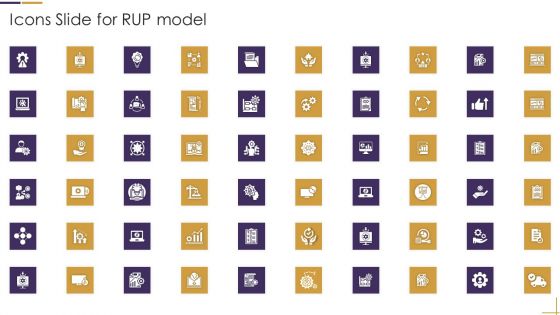 Icons Slide For RUP Model Ppt Model Template PDF