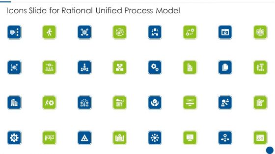 Icons Slide For Rational Unified Process Model Ppt Icon Example Introduction PDF